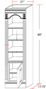 Huntington - Open Top Bookcase