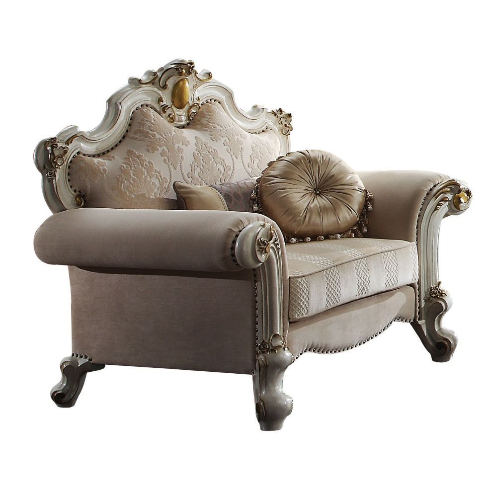 Picardy - Silla - Tela y Perla Antigua - 46"