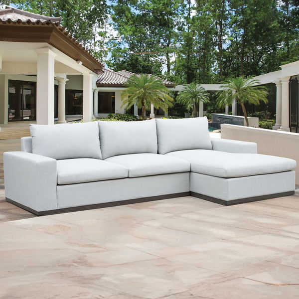 Wyatt - 2 Piece Outdoor Sectional - White