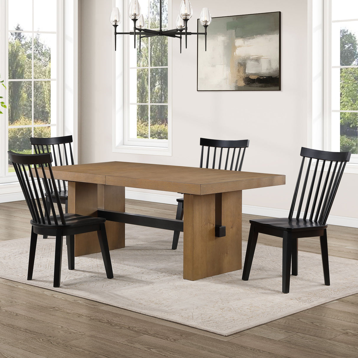 Aubrey - Dining Room Set With Vaughn Chairs