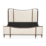 Camellia Field - Upholstered Panel Bed