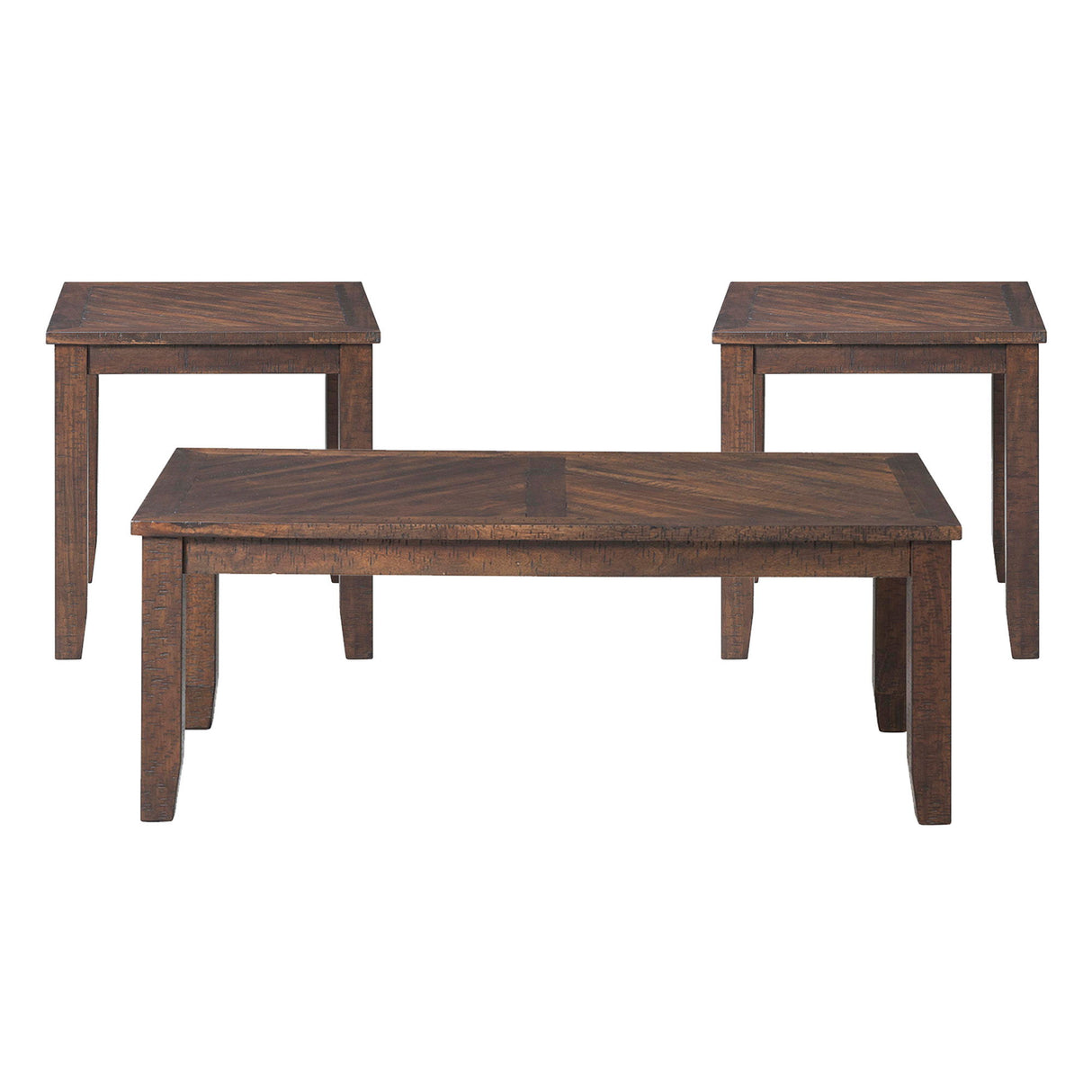 Jax - 3 Table Occasional Set - Dark Walnut