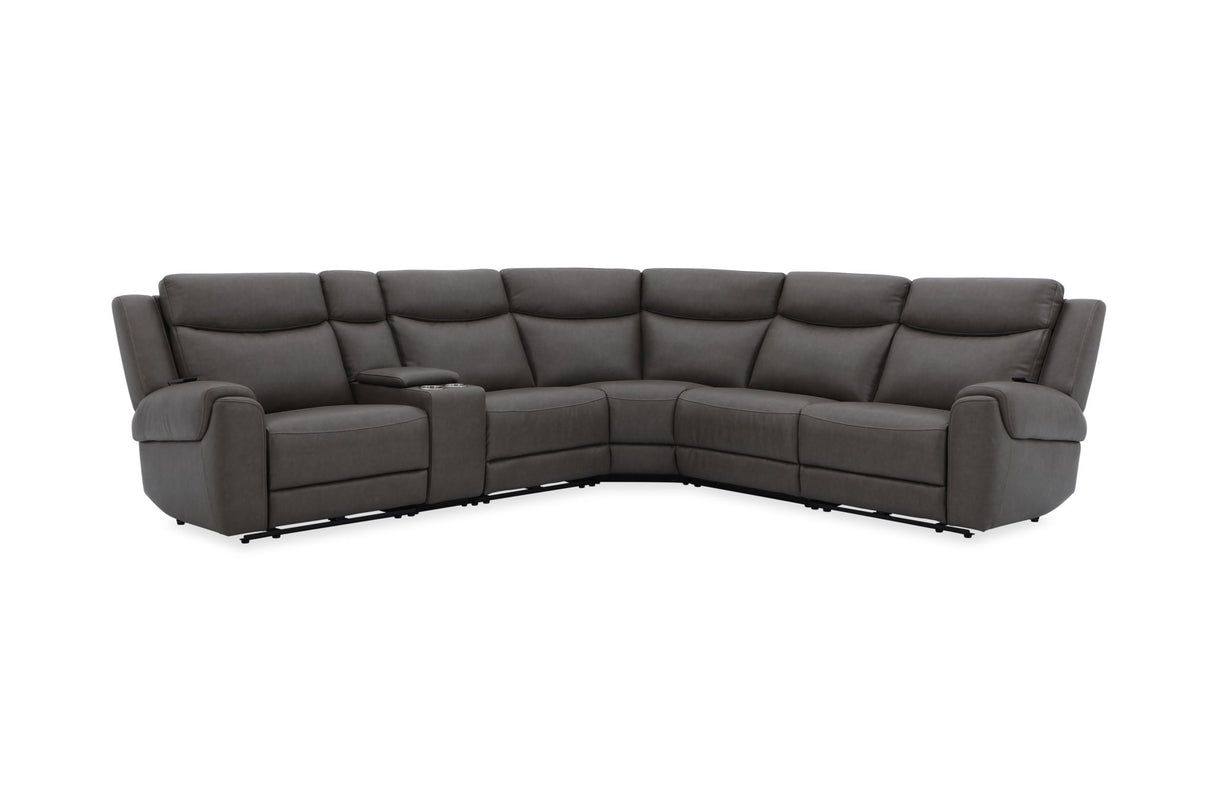 Momentum - Modular Power Reclining Sectional With Power Adjustable Headrests