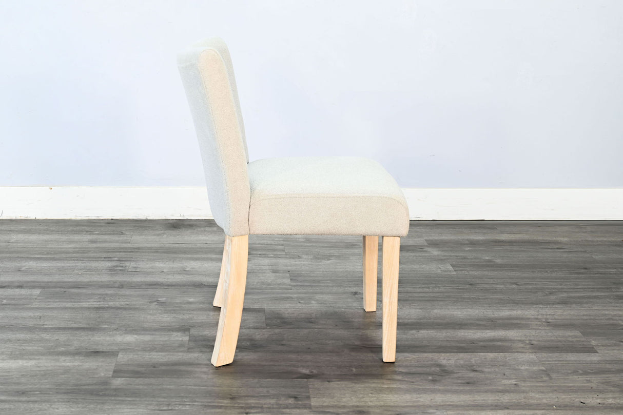 Amora - Contemporary Upholstered Dining Chair (Set of 2) - Bergen Oak