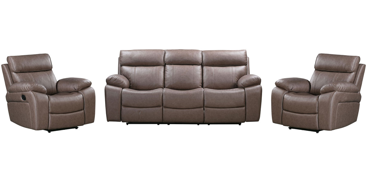 Theon - Manual Glider Reclining Sofa Set