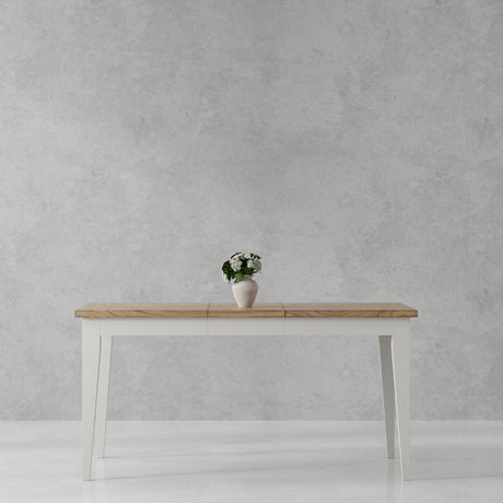 Americana Modern Dining - Rectangular Extendable Dining Table With 6 Upholstered Dining Chairs - Cotton alternate view 4