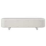 Keely - TV Stand - White High Gloss