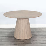 Round Dining Table - Wheat