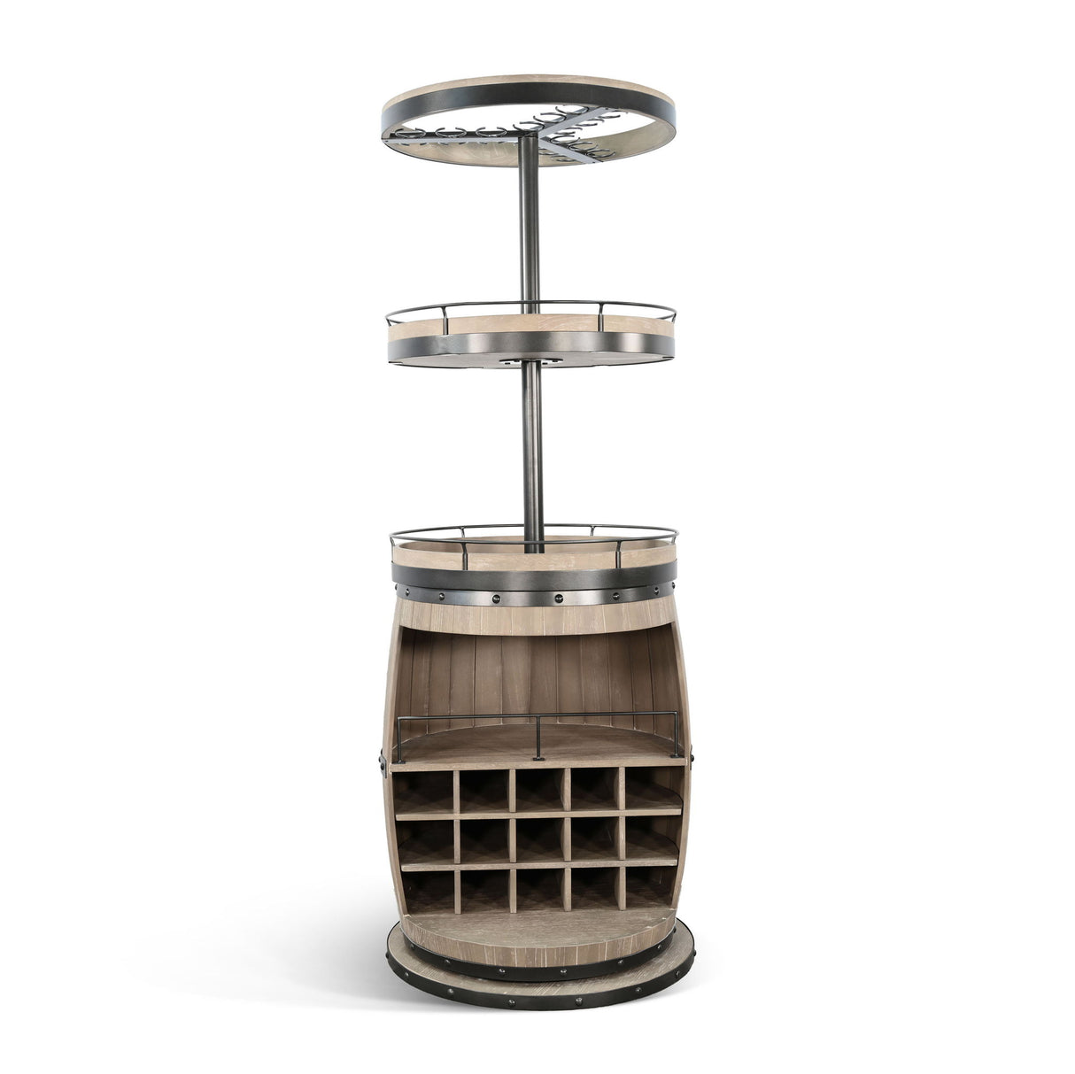 Barrel Bar With Swivel - Wheat