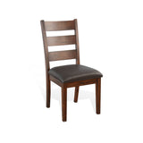 Tuscany - Ladderback Chair, New-Cushion Seat (Set of 2) - Vintage Mocha