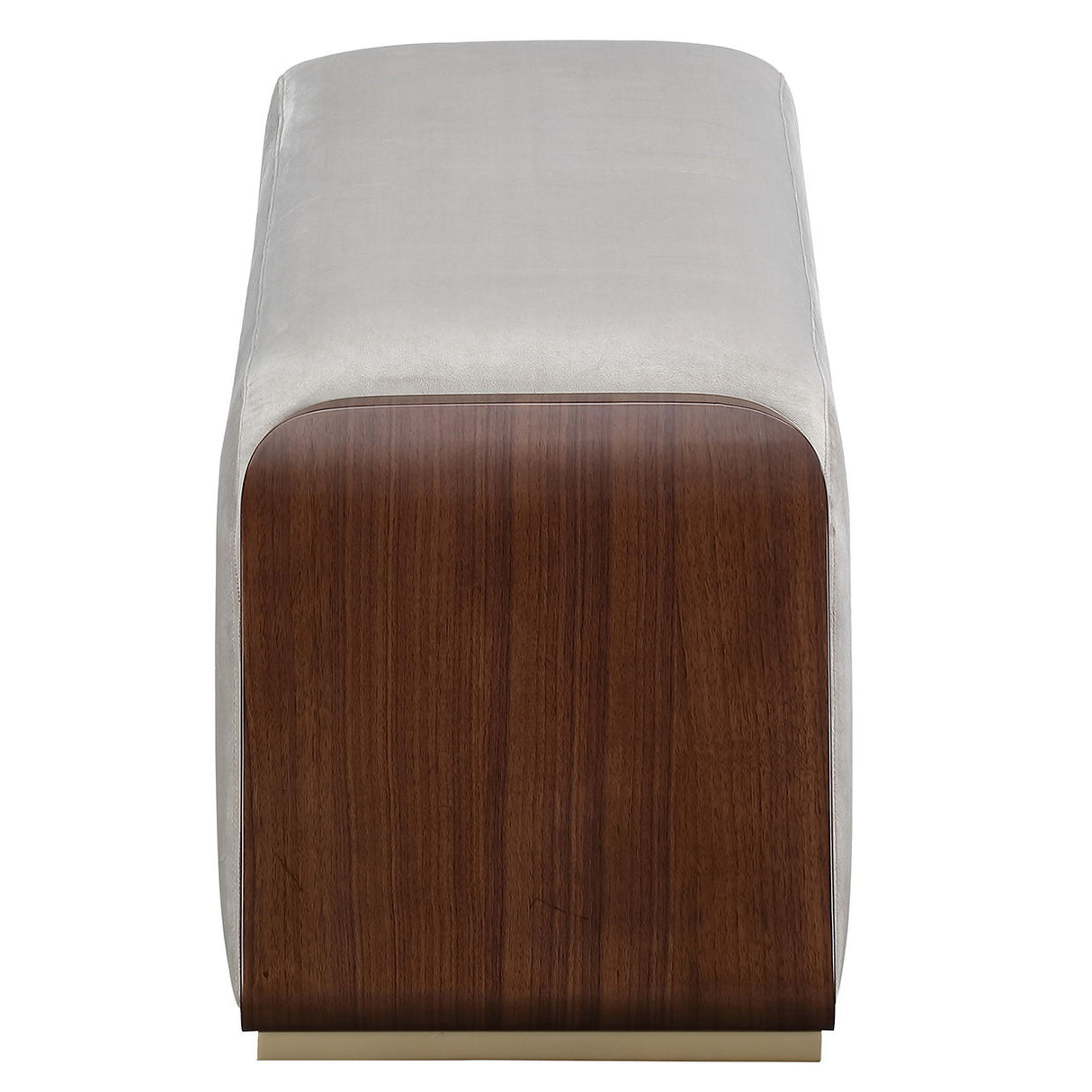 Houston - Accent Bench - Porcini / Walnut