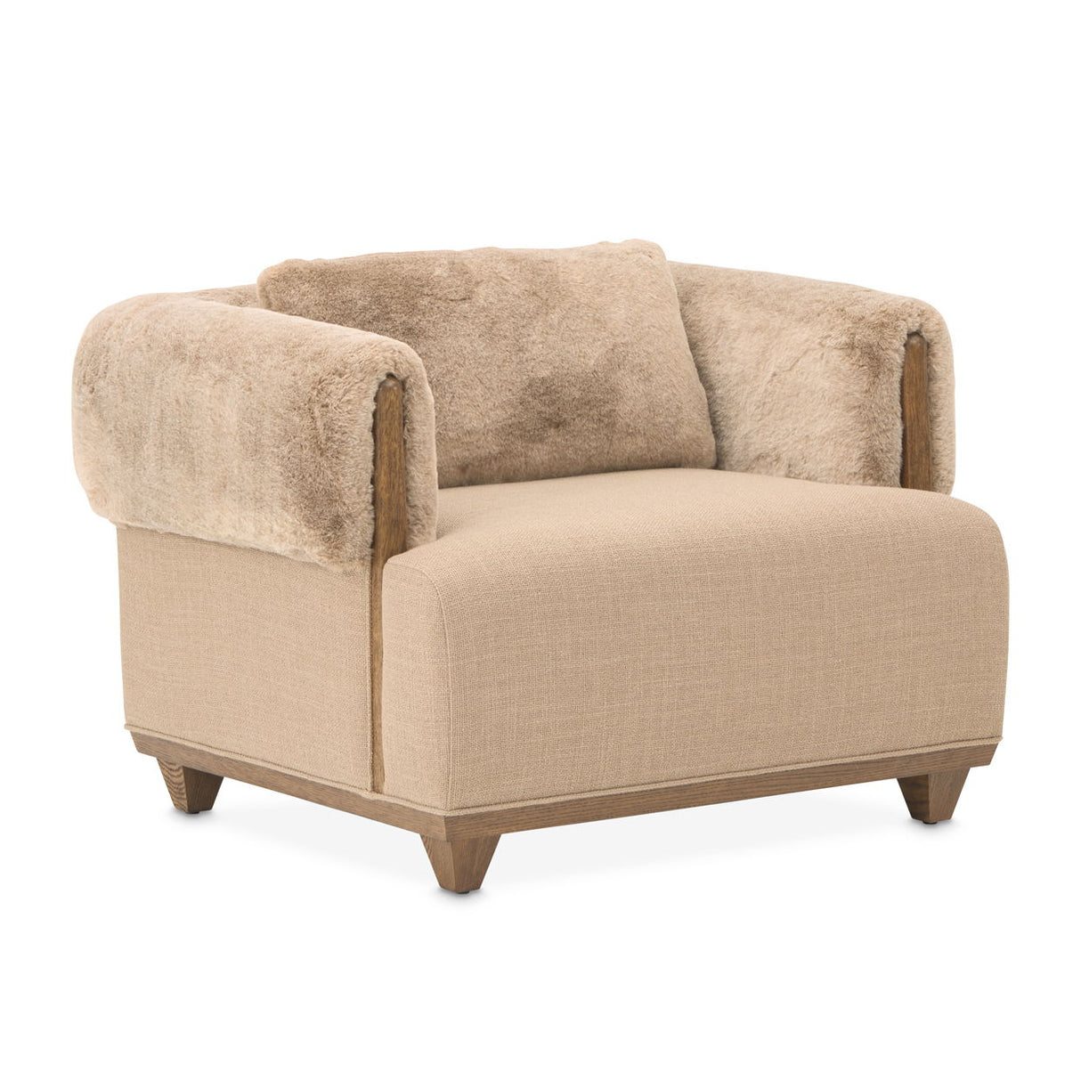 Retrato - Sillón decorativo - Toffee / Marrón siena