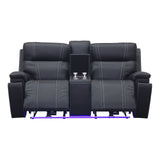 Hartley - Reclining Console Loveseat