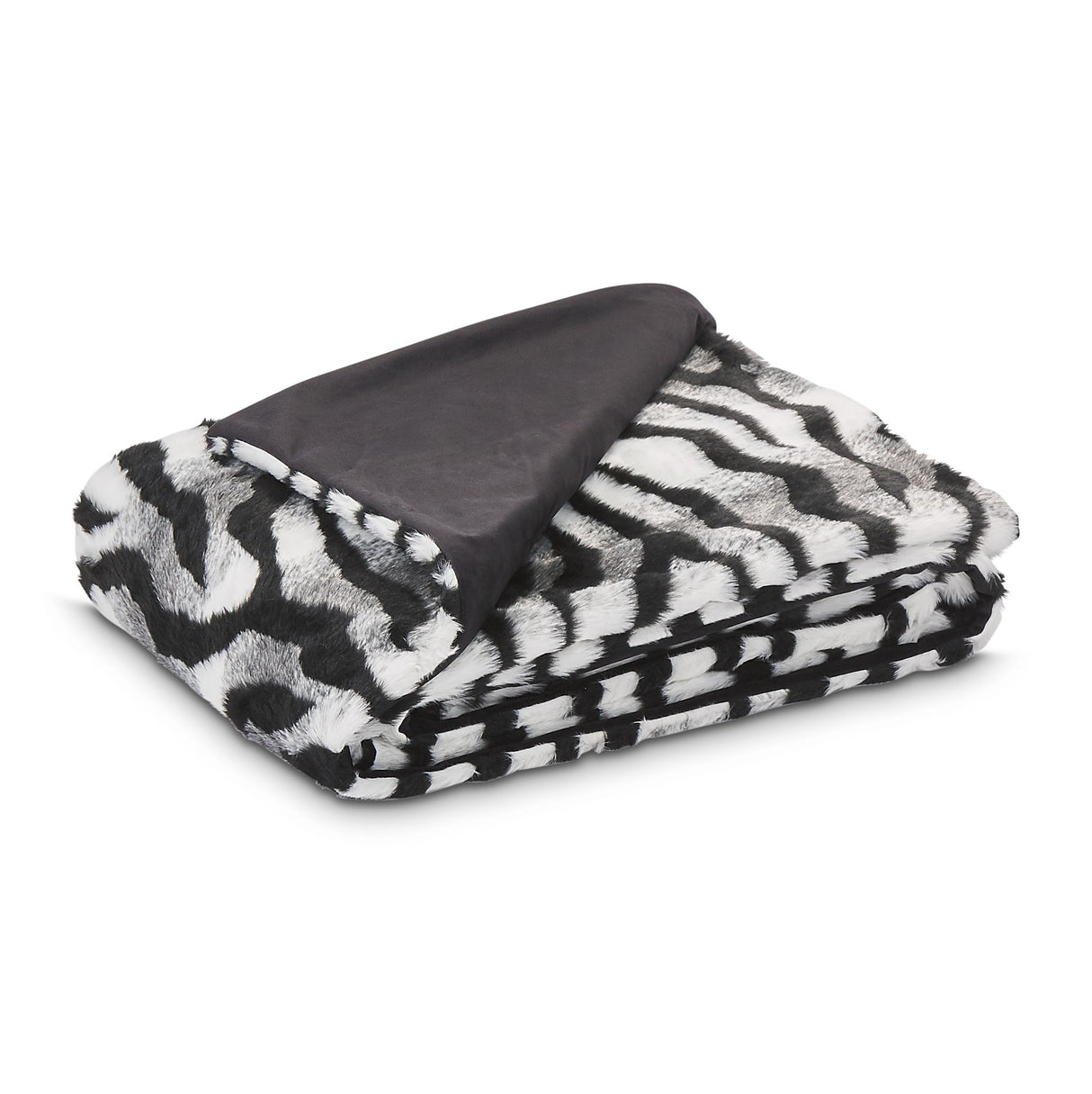 Zephyr - 56" x 72" Throw - Ebony