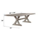 Rocky - Dining Table - Gray Oak
