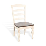Pasadena - Wood Ladderback Chair (Set of 2) - Buckskin / Marble White