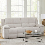 Buster - Manual Reclining Sofa - Opal Taupe
