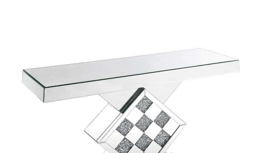 Noralie - Mesa auxiliar - Espejada - Madera - 32"