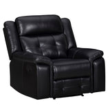 Clayton - Manual Swivel Glider Recliner (Set of 2) - Phantom
