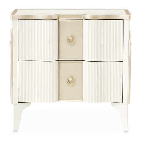 La Marisia - Nightstand - Creamy Pearl