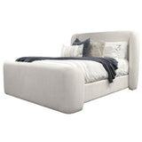 Shiloh - Wingback Upholstered Bed