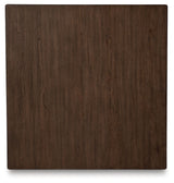 Hannodream - Square Cocktail Table - Warm Brown