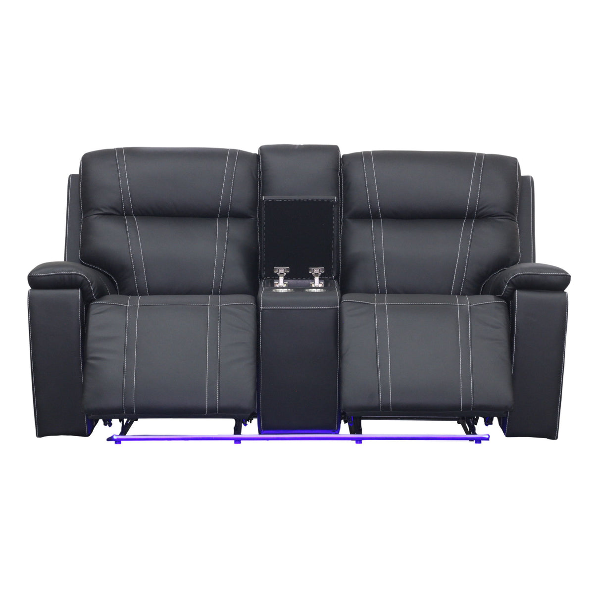 Hartley - Reclining Console Loveseat