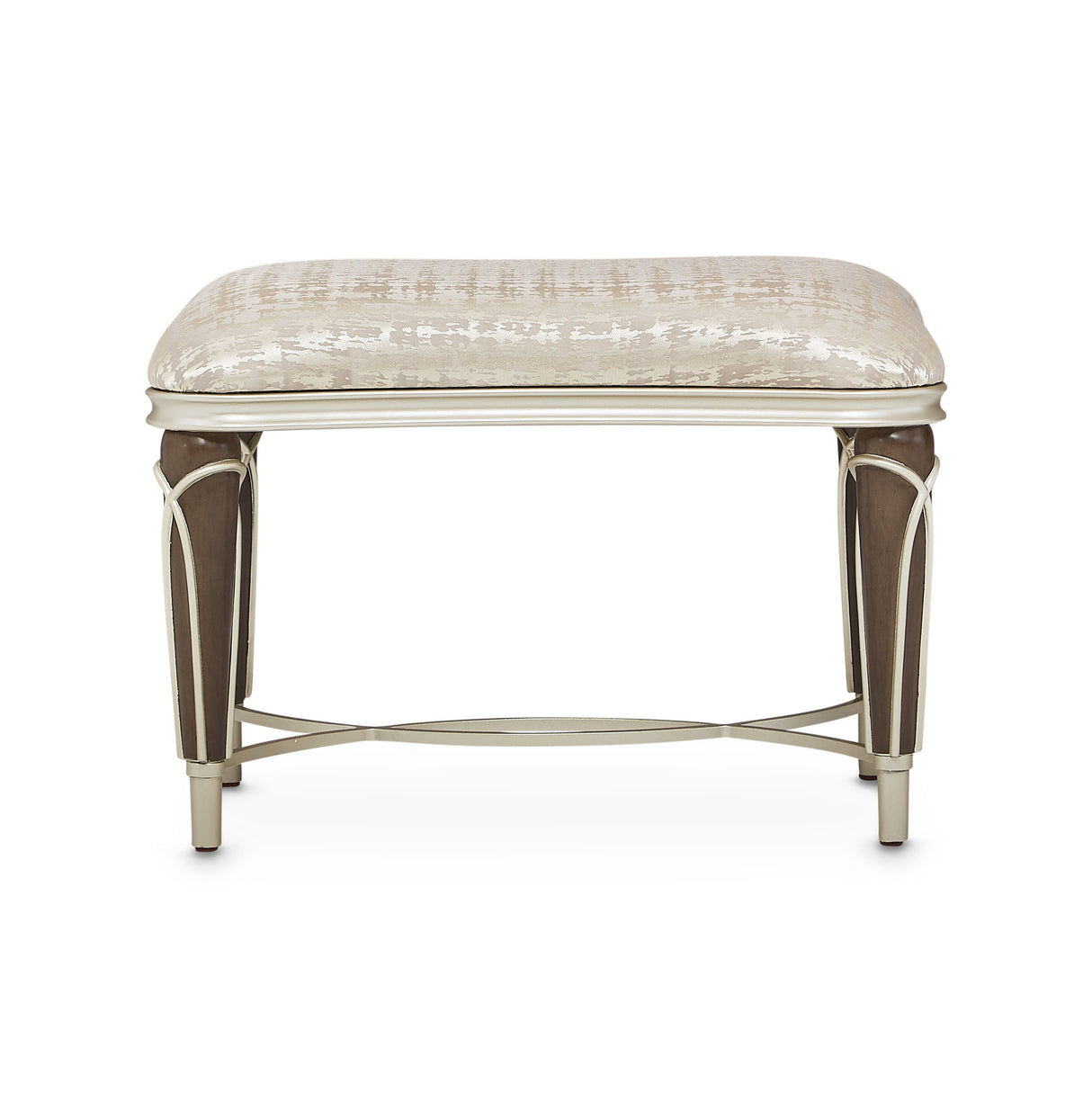 Villa Cherie - Ottoman - Bisque / Hazelnut
