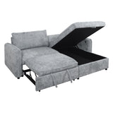 Finn - 2 Piece Sectional (LAF Sofa/Chaise) - Gray