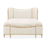 Camellia Field - Upholstered Panel Bed