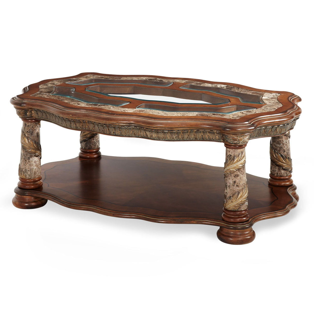 Villa Valencia - Cocktail Table - Classic Chestnut