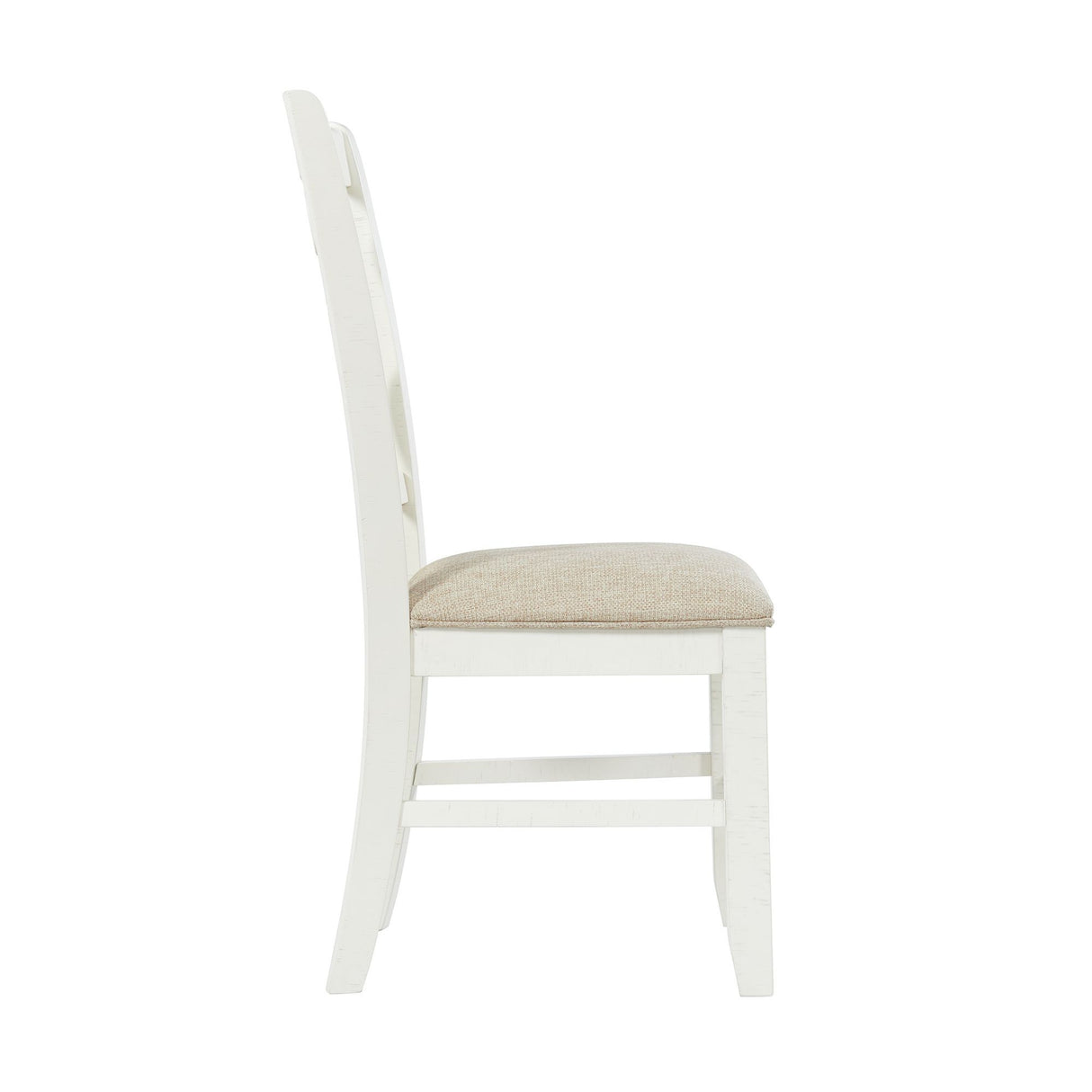 Silla con respaldo en espiral de madera - Stone (Juego de 2)