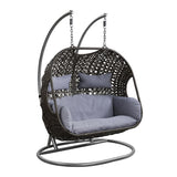 Vasant - Silla Columpio de Jardín - Gris Oscuro