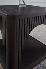 Yellink - Square End Table - Black