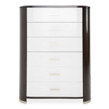 Paris Chic - 6-Drawer Chest - Espresso Brown