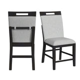 Transcend - Silla lateral Counter (Juego de 2) - Carbón