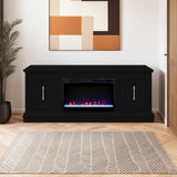 Jordan - Fireplace TV Stand