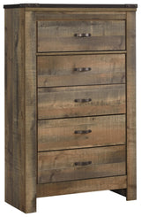 Trinell - Five Drawer Chest - Brown