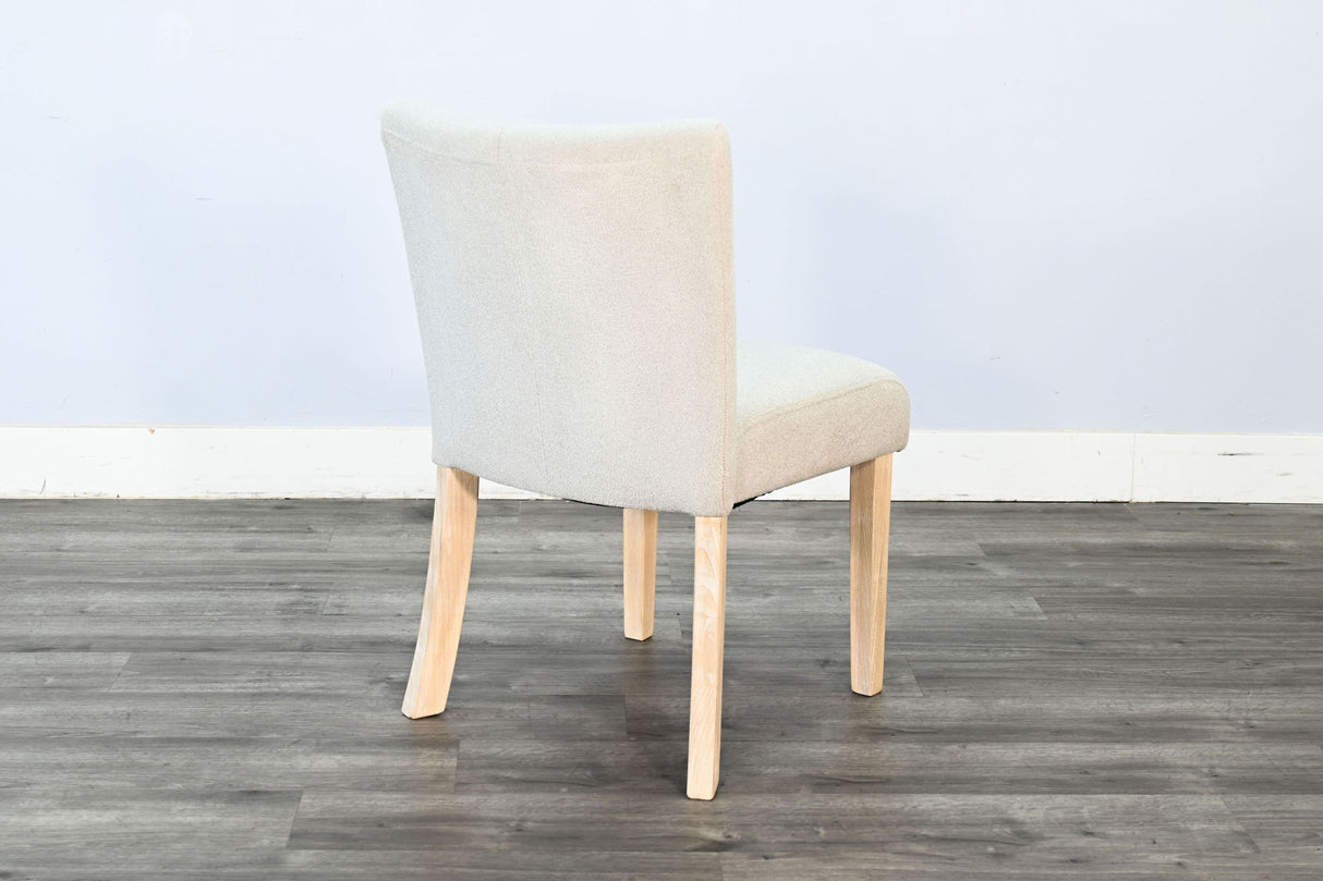 Amora - Contemporary Upholstered Dining Chair (Set of 2) - Bergen Oak