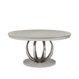 Eclipse - Round Dining Table - Moonlight Gray