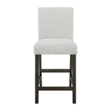 Carissa - Silla de mostrador (Juego de 2) - Stone