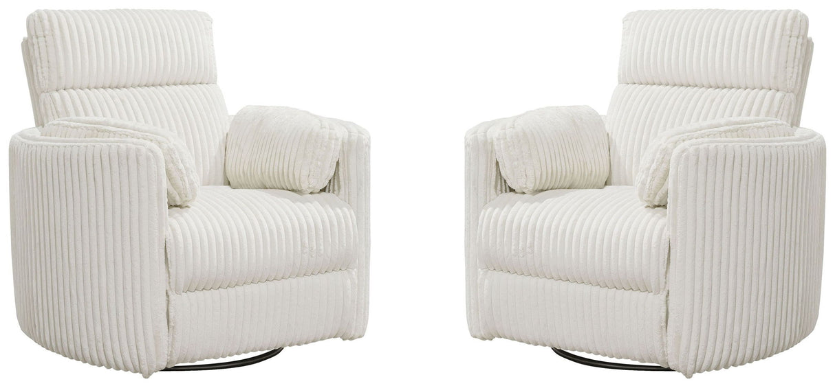 Radius - Power Swivel Glider Recliner (Set of 2)