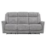 Sofá reclinable eléctrico Linus - Zero Gravity - Hudson Gray