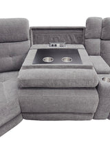 Richland - Modular Power Reclining Sectional With Power Adjustable Headrests