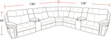Mason - Modular Power Reclining Sectional