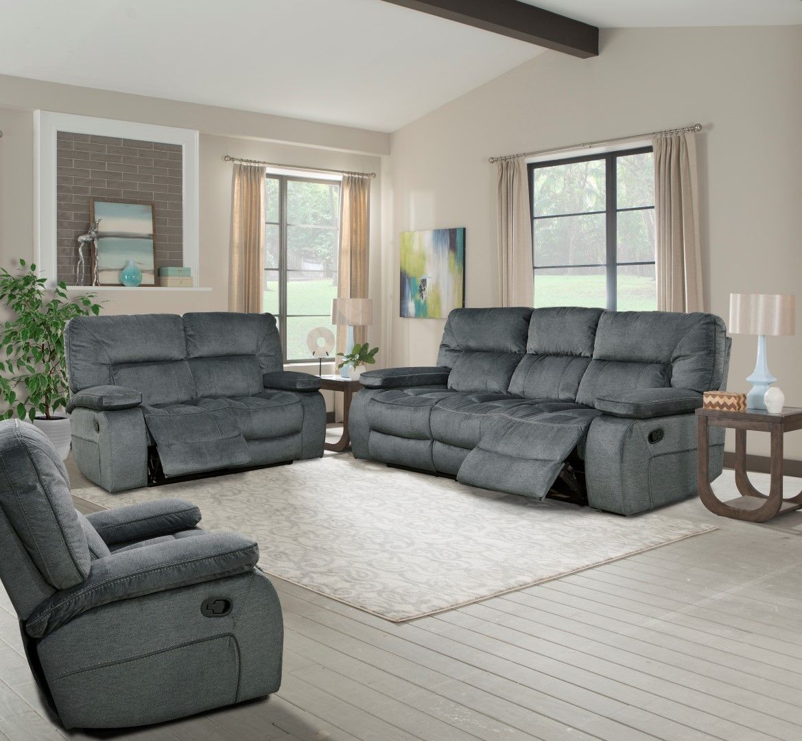 Chapman - Manual Reclining Sofa, Loveseat, Recliner