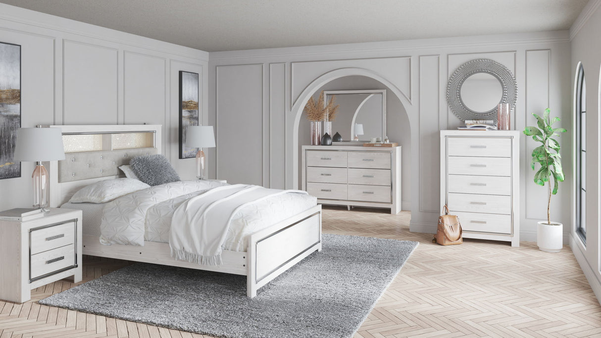Altyra - Panel Bookcase Headboard alternate view 3