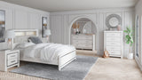 Altyra - Panel Bookcase Headboard alternate view 3