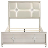 Olivia - Panel Bed LED Headboard