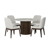 Sylvie - Juego de comedor de altura estándar